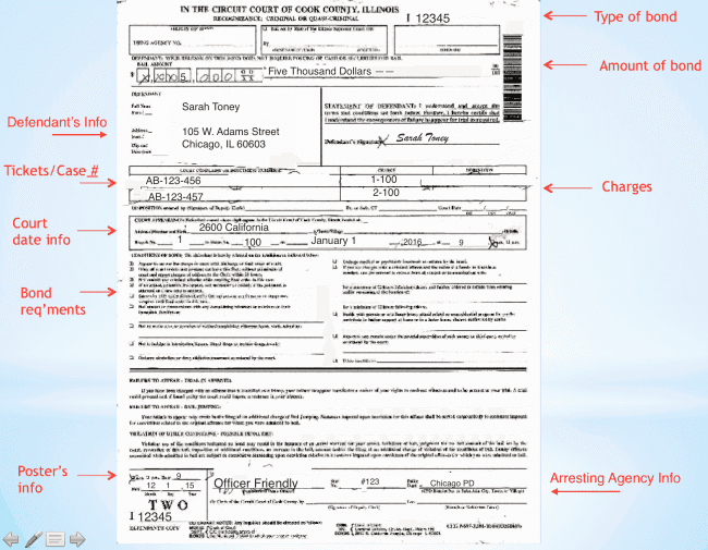 screenshot of documents